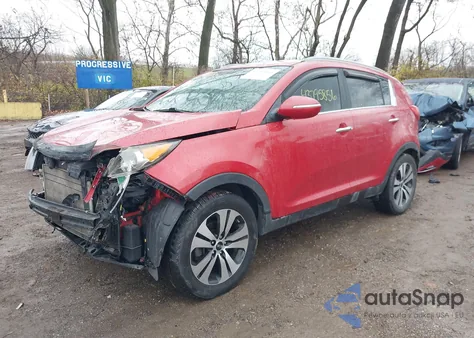 2013 Kia Sportage Ex from USA, damaged, VIN KNDPC3A21D7370006